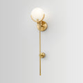 Nordic Luxury Copper & Marble Wall Sconce | Alvoren