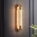 Modern Minimalist Acrylic Outdoor Wall Light | Alvoren