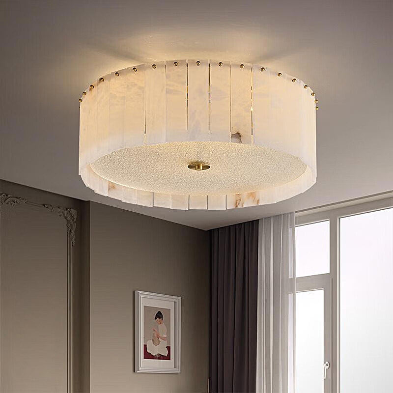 Alabaster Round Luxury Chandelier