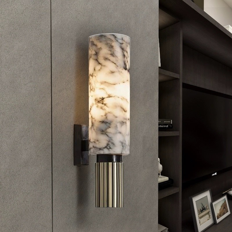 Post-Modern Luxury Bespoke Materials Wall Sconce | Alvoren