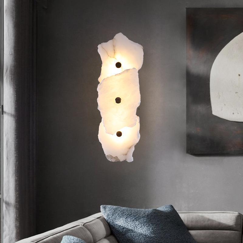 Gold 6-Light Vanity Wall Sconce Modern