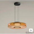Cream Art Hand-blown Glass Pendant Light | Alvoren