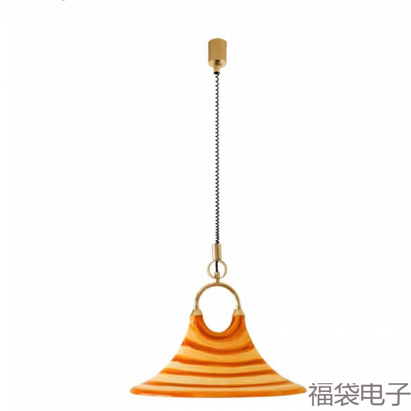 French Mid-Century Premium Materials Pendant Light | Alvoren